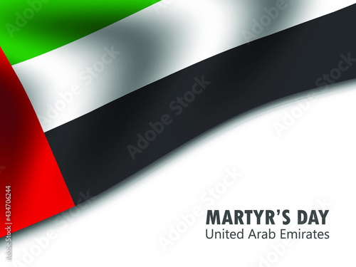 UAE Martyr's day , Vector Illustration.