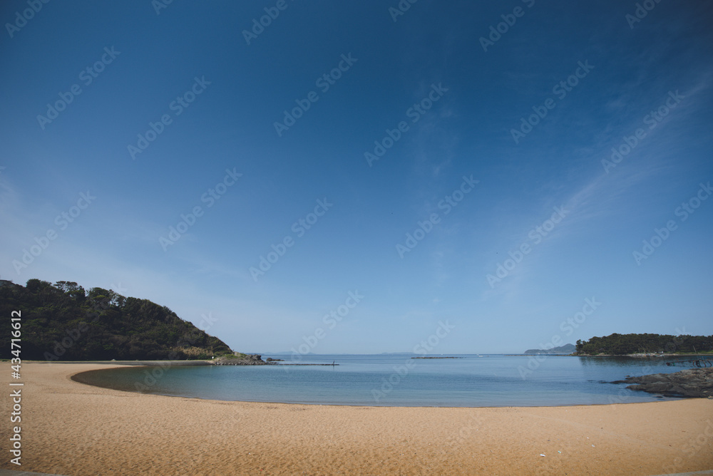 Obraz premium 七ツ釜園地, 唐津観光, 佐賀県
