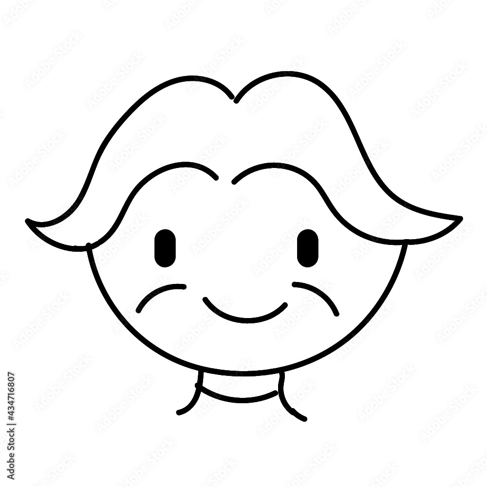Obraz premium おばあちゃんのアイコン