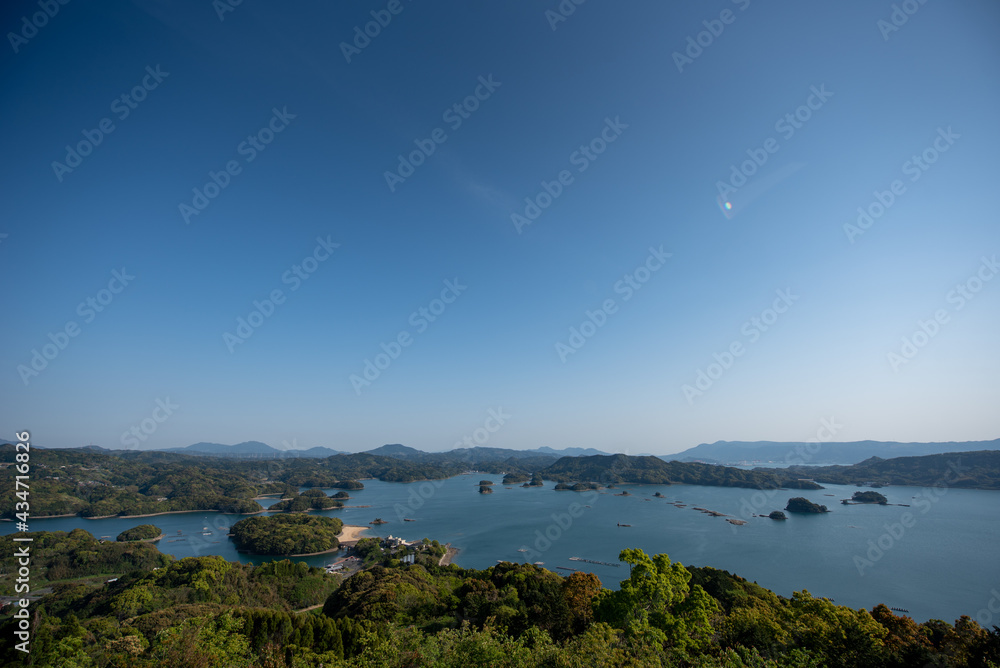 いろは島展望台からの眺め, 佐賀観光, 唐津市