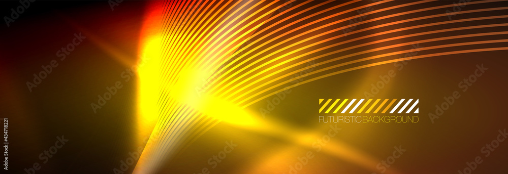 Neon dynamic beams vector abstract wallpaper background. Wallpaper background, design templates for business or technology presentations, internet posters or web brochure covers Neon dynamic beams vector abstract wallpaper background. Wallpaper background, design templates for business or technology presentations, internet posters or web brochure covers