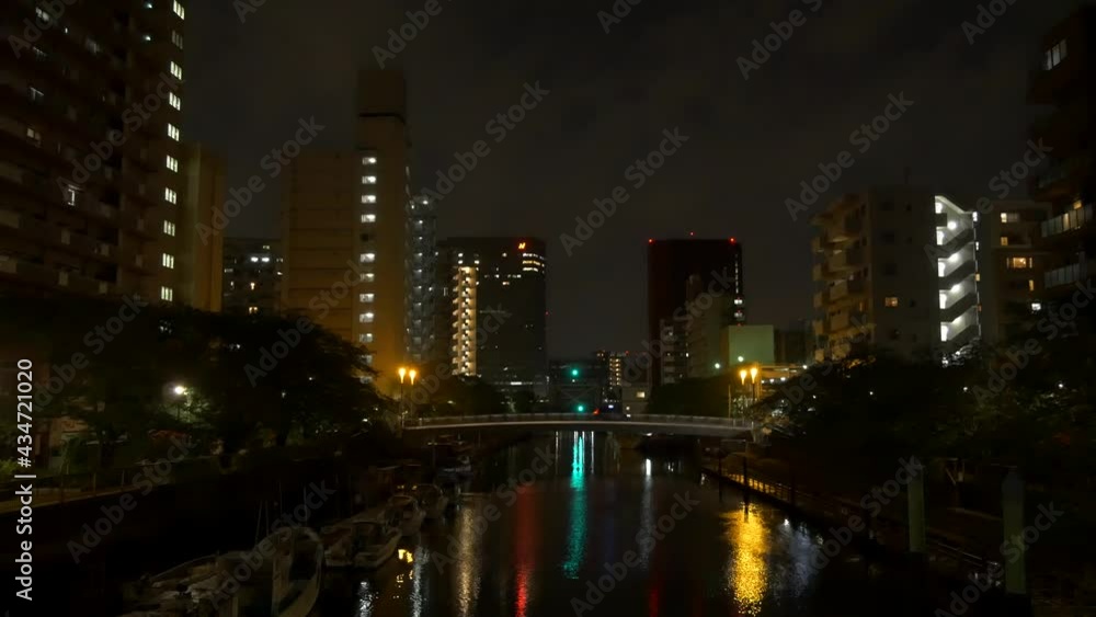 東京 勝どき 夜景 2021年5月 東京 勝どき 夜景 2021年5月