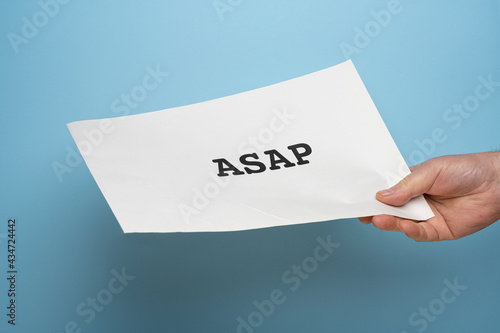 ASAP message photo