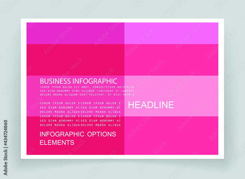 Brochure for business reports, cover layout and infographics Brochure for business reports, cover layout and infographics