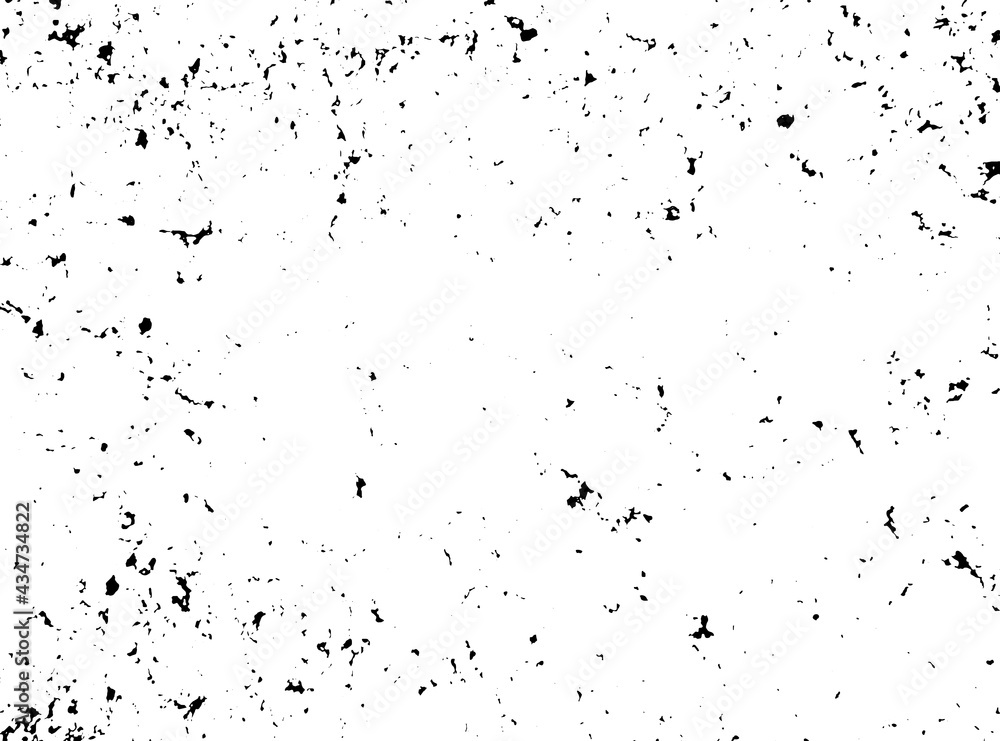 Cracked grunge urban background with rough surface. Dust overlay distress grained texture. One color graphic resource.