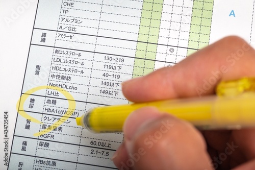 健康診断、血糖値が気になる