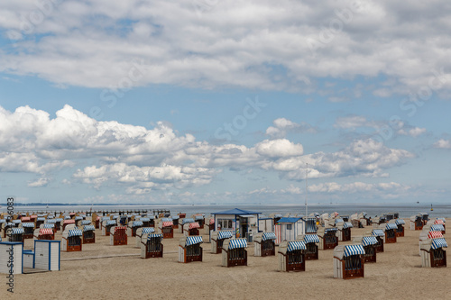 Strandszene mit Strandkörben © Joachim