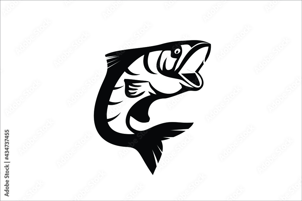 Fototapeta premium illustration of a fish