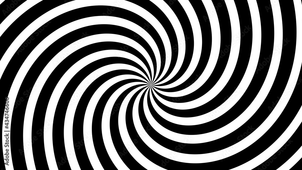 Fototapeta premium Spiral Hypnosis Visualisation Concept