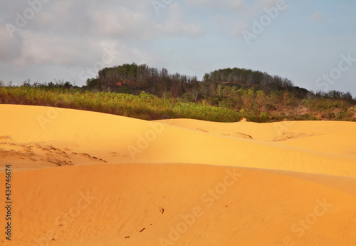 Dunes near Mui Ne. Vietnam