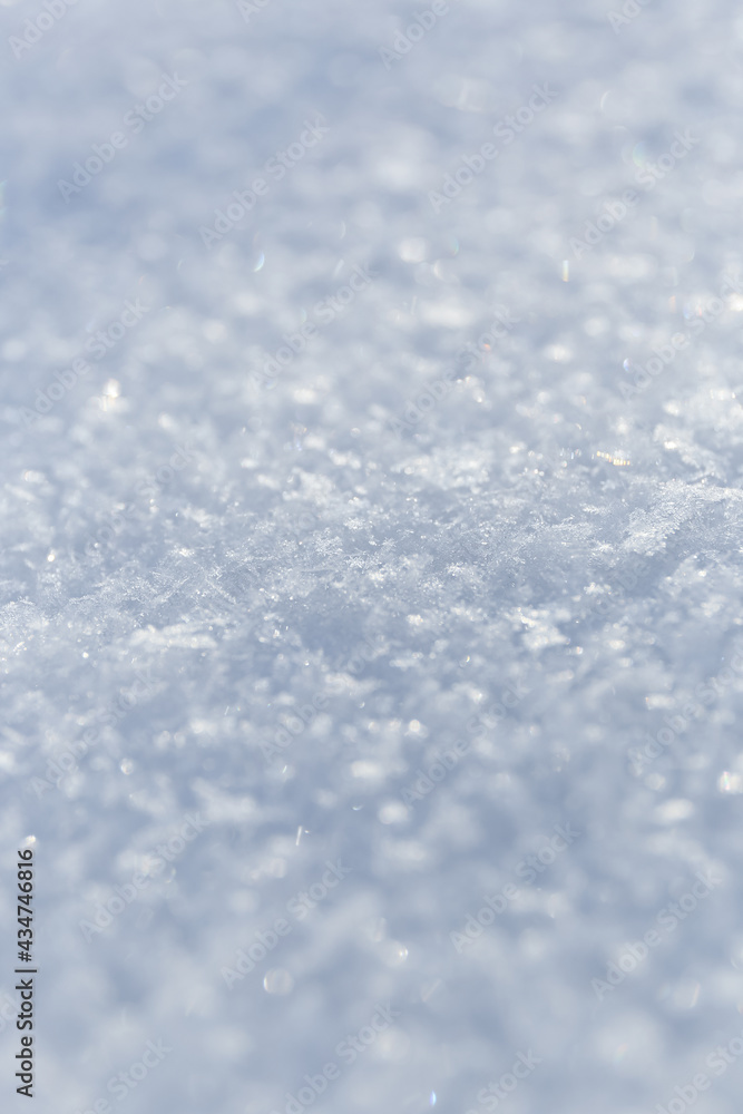 Obraz premium texture of cold winter snow