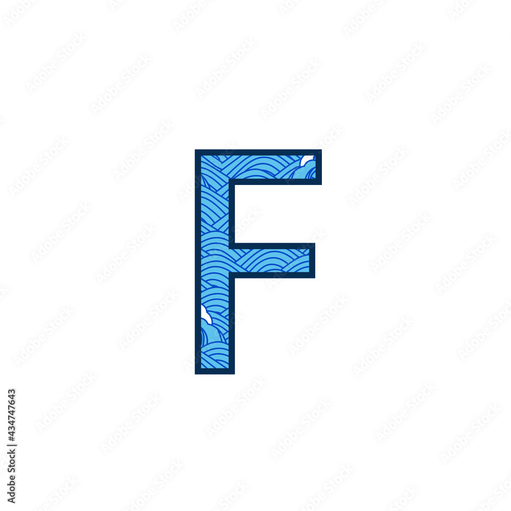 Initial letter F logo vector design template Initial letter F logo vector design template