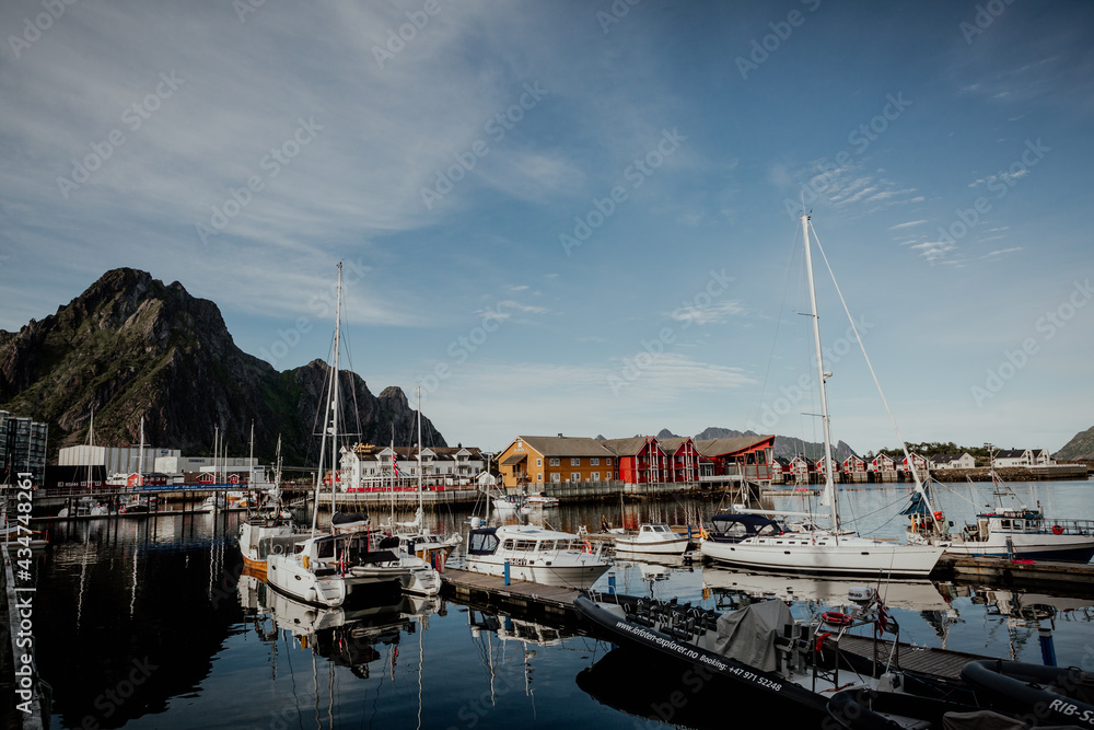 Fototapeta premium Lofoty, Norwegia