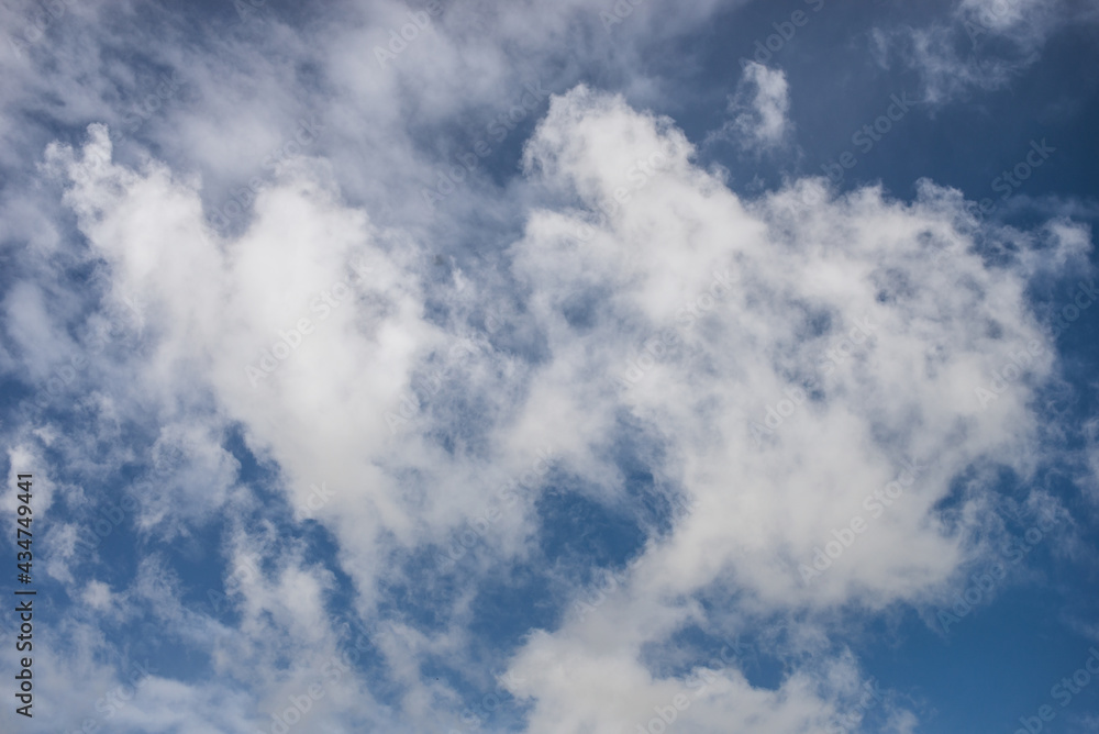 Closeup of beautiful cloudy sky background Closeup of beautiful cloudy sky background