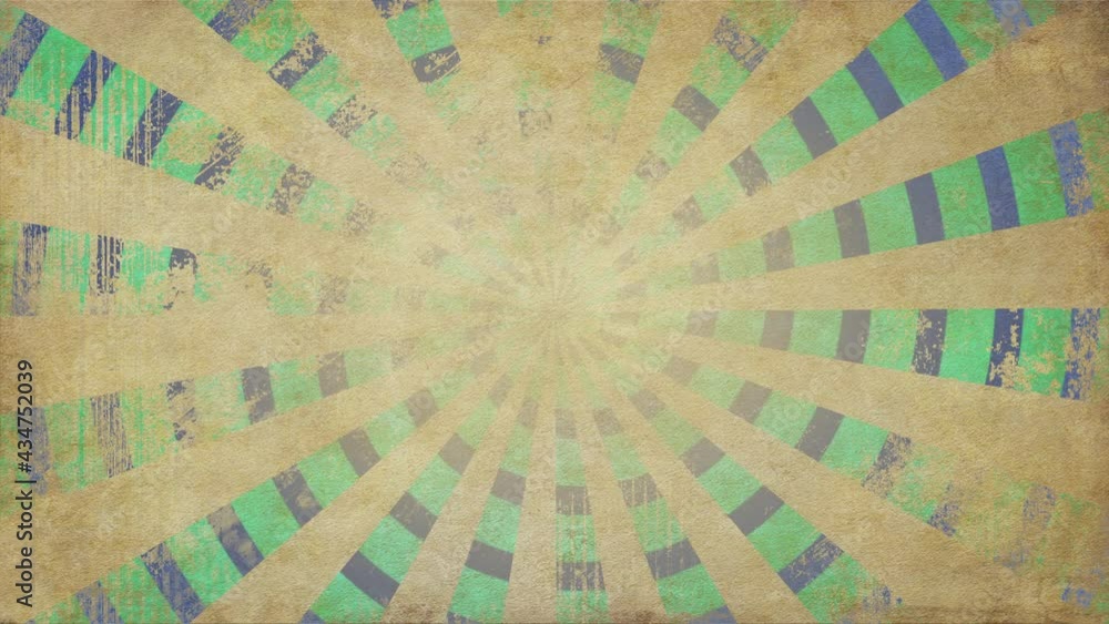 Rays. Sunbeams. Rotation. Dynamic background. Loop footage. Optical ...