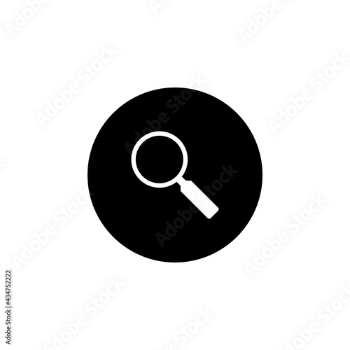 Search Icon. Magnifying Glass Icon. SVG Icon.