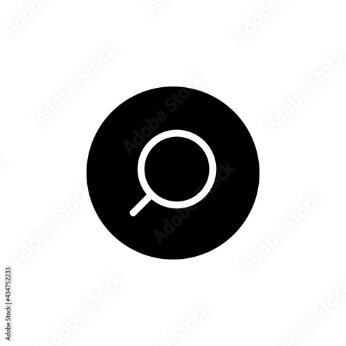 Search Icon. Magnifying Glass Icon. SVG Icon.