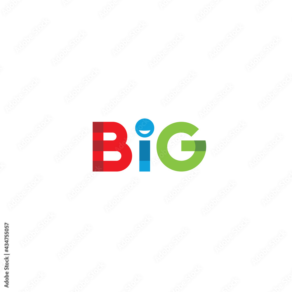 Big and Happy People logo or wordmark design Big and Happy People logo or wordmark design