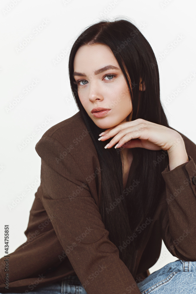 portrait of a beautiful girl glamorous girl portrait of a beautiful girl glamorous girl