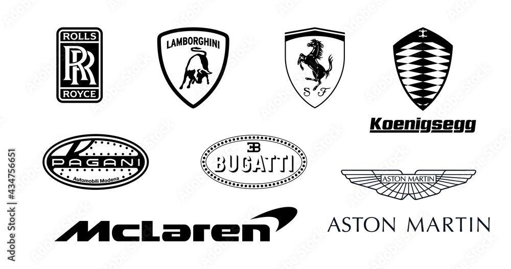 most expensive car logos