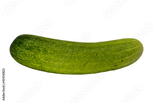 Cucumber  a healthy vegetable for eating or making a salad. Clipping path.