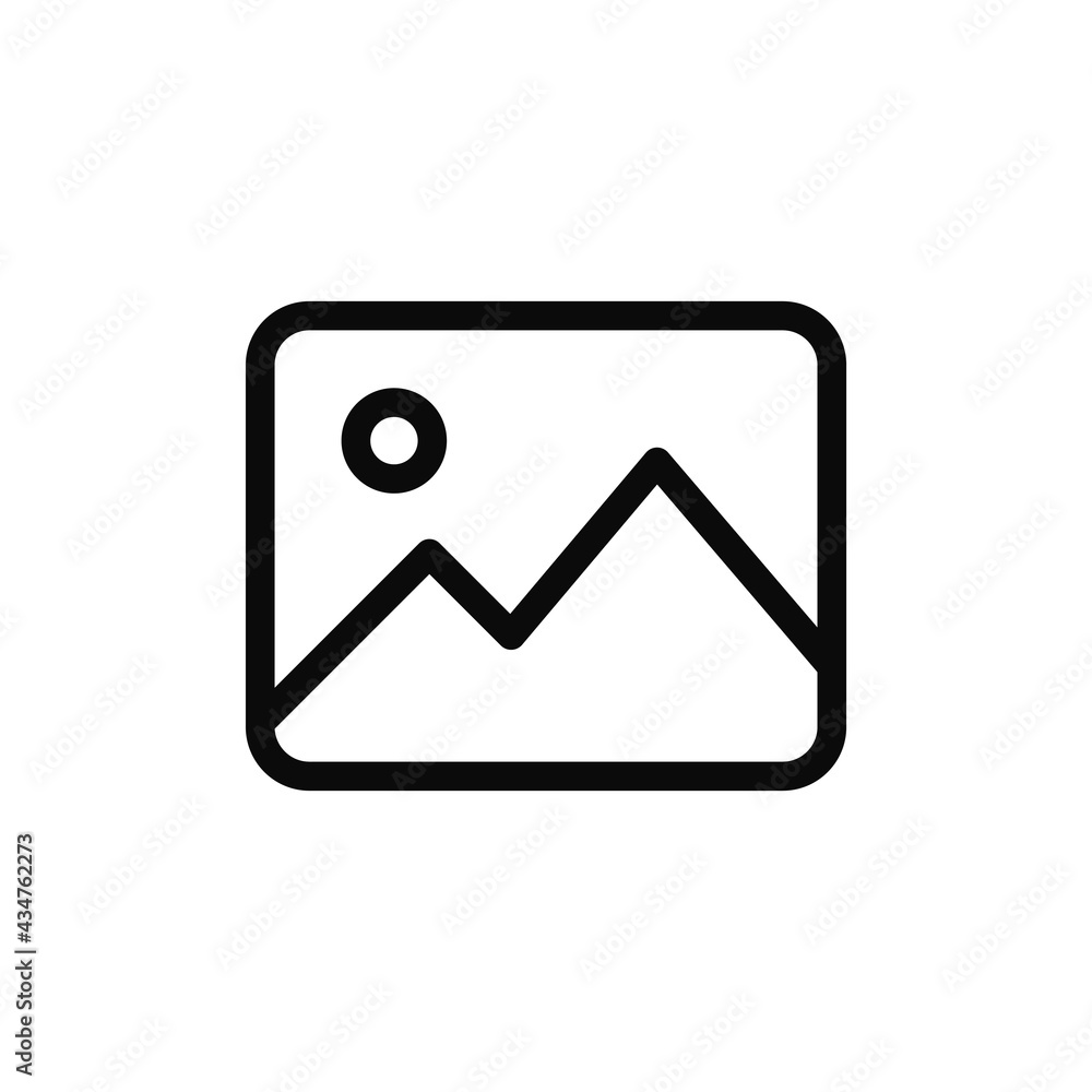 Gallery icon vector. Image sign Gallery icon vector. Image sign