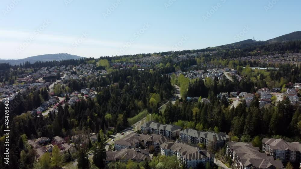 Aerial view of Westwood Plateau Coquitlam BC Canada Aerial view of Westwood Plateau Coquitlam BC Canada
