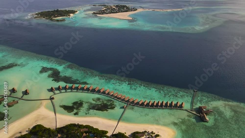Wallpaper Mural The Maldivian island of Guraidhoo and its surroundings. Torontodigital.ca