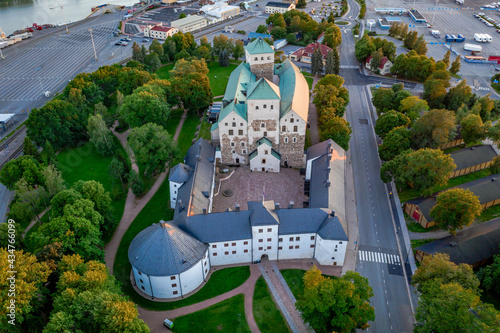 Middle ages fortress Turun linna. Turku Castle photo