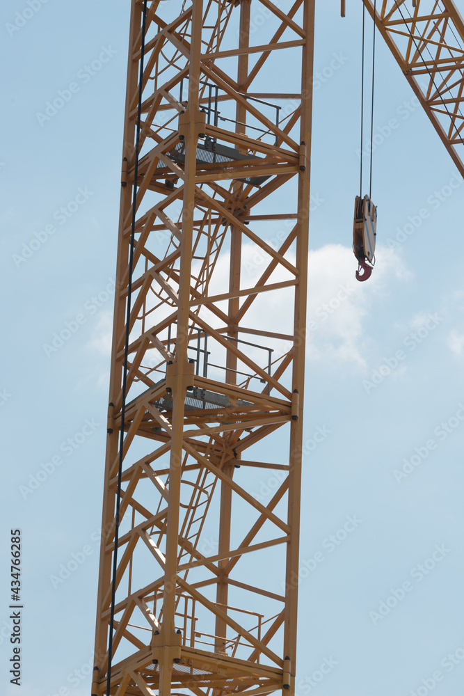 construction crane against sky construction crane against sky