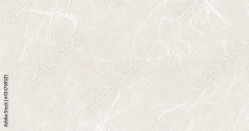 Natural japanese recycled paper texture. Horizontal banner