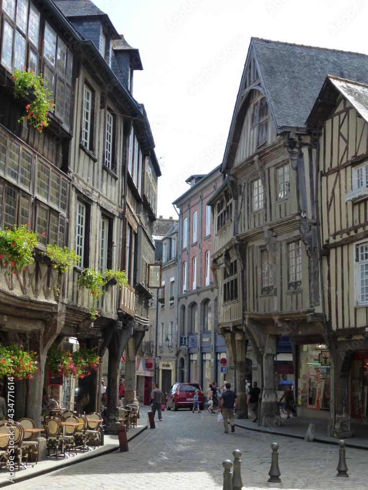 Dinan, Francia. Bonita ciudad de la bretaña francesa.