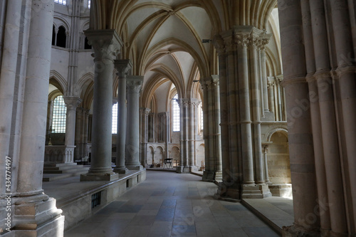 Saint Mary Magdalene basilica, Vezelay, France. Ambulatory