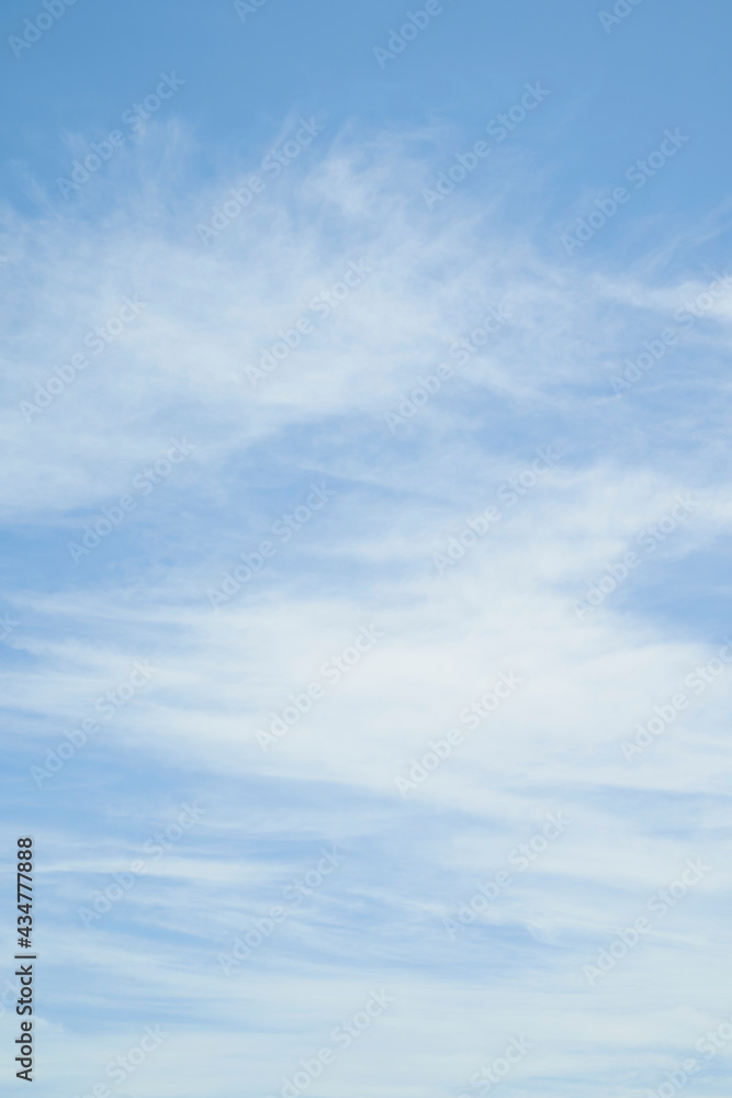 blue sky with clouds