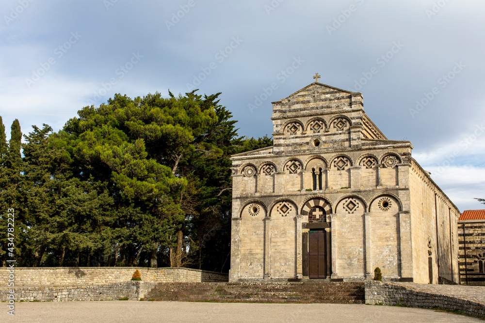 San Pietro di Sorres basilica, Sardinia, Italy