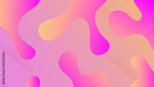 Dynamic Shape. Bright Website. Abstract Design. Color Modern Background. Blue Minimal Layout. 3d Colorful Presentation. Cool Landing Page. Horizontal Flyer. Magenta Dynamic Shape