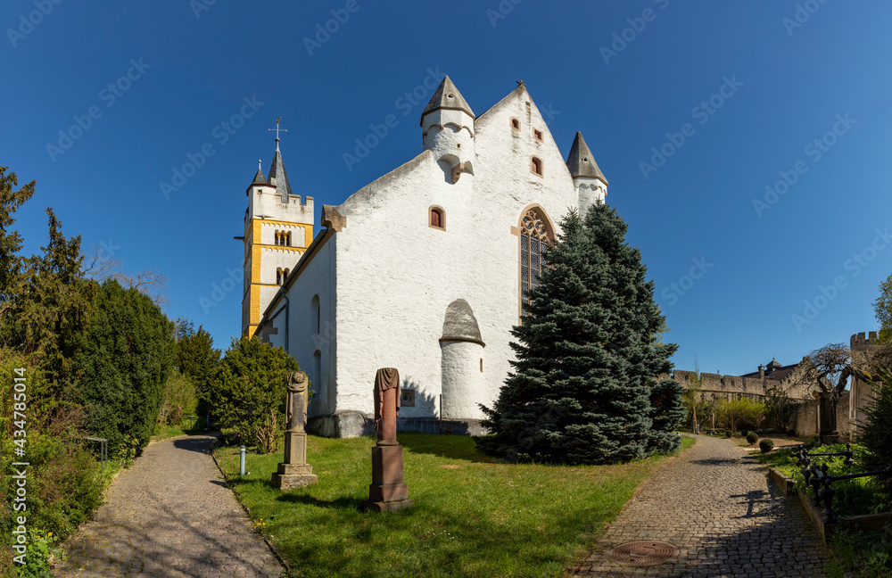 old castle church in Ingelheim, Germany