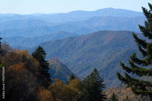 Mountains from the Great Smoky Mountains