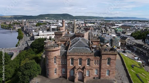 Inverness Castle in Scotland 