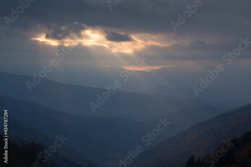 Great Smoky Mountains at sunrise