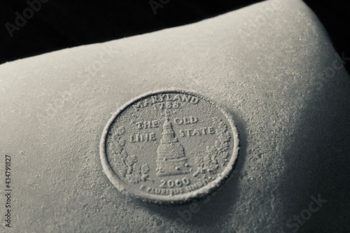 frozen coin