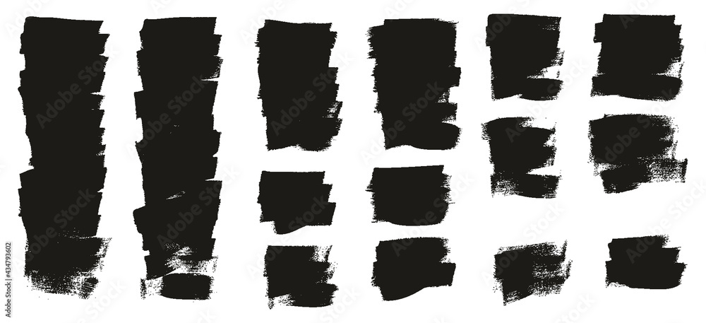 Flat Calligraphy Paint Brush Regular Short Background High Detail Abstract Vector Background Extra Set Flat Calligraphy Paint Brush Regular Short Background High Detail Abstract Vector Background Extra Set