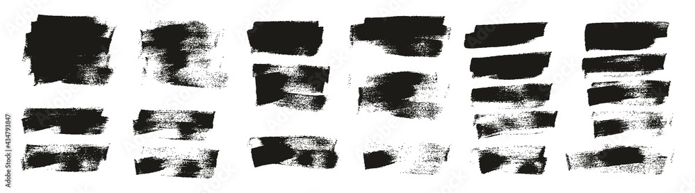 Flat Calligraphy Paint Brush Regular Short Background High Detail Abstract Vector Background Extra Set Flat Calligraphy Paint Brush Regular Short Background High Detail Abstract Vector Background Extra Set