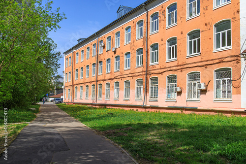 Khludovsky Manufactory was the building of the first weaving production of Yegoryevsk, which was opened in 1870.