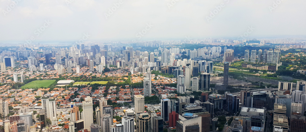 Aerial view of São Paulo, Brazil Aerial view of São Paulo, Brazil
