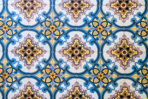 Samples of the famous Metlakh tiles, popular more than a hundred years ago