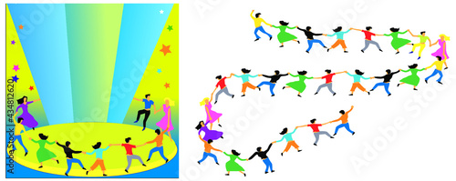 danse farandole