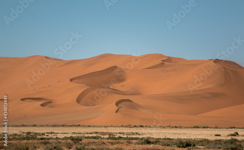 sossusvlei dunes with moutains of sand  © Miguel