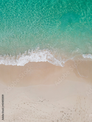 waves on a turquoise beach