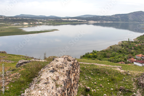 Ruins of ancient Vishegrad Fortressr near town of Kardzhali, Bulgaria